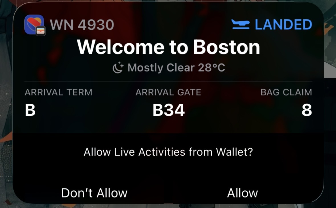Welcome to Boston!